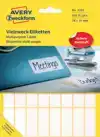 ETIKET AZ 3323 38X14MM WIT 928STUK