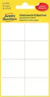 ETIKET AZ 3075 32X23MM WIT 60STUKS