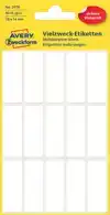 ETIKET AZ 3076 38X14MM WIT 90STUKS