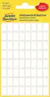 ETIKET AZ 3041 13X8MM WIT 384STUKS