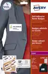 NAAMBADGE ETIKET AVERY L4786-20 80X50MM