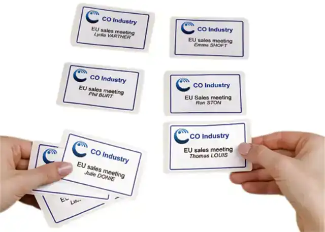 NAAMBADGE ETIKET AVERY L4785-20 80X50MM