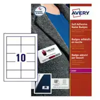 NAAMBADGE ETIKET AVERY L4787-20 80X50MM