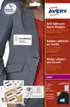 NAAMBADGE ETIKET AVERY L4787-20 80X50MM