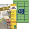 ETIKET AVERY L6040-20 45.7X21.2MM GROEN