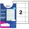 TENTKAART AVERY L4795-20 180X60MM WIT