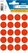 ETIKET HERMA 1876 ROND 19MM FLUOR ROOD