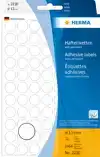 ETIKET HERMA 2230 ROND 13MM WIT