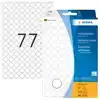 ETIKET HERMA 2230 ROND 13MM WIT