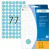 ETIKET HERMA 2233 ROND 13MM BLAUW