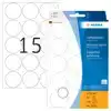 ETIKET HERMA 2270 ROND 32MM WIT