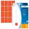 ETIKET HERMA 2452 25X40MM ROOD 512STUKS
