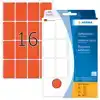 ETIKET HERMA 2452 25X40MM ROOD 512STUKS