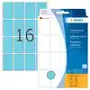 ETIKET HERMA 2453 25X40MM BLAUW