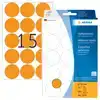 ETIKET HERMA 2274 ROND 32MM FLUOR