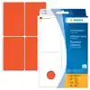 ETIKET HERMA 2492 52X82MM ROOD 128STUKS
