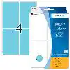 ETIKET HERMA 2493 52X82MM BLAUW