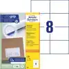 ETIKET AZ 3427 105X74MM WIT 800STUKS