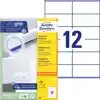 ETIKET AZ 3424 105X48MM WIT 1200STUKS