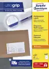 ETIKET AZ 3478 210X297MM A4 WIT