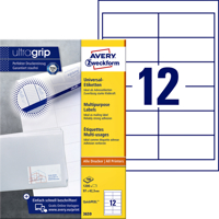 ETIKET AZ 3659 97X42.3MM WIT 1200STUKS