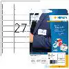 NAAMBADGE ETIKET HERMA 4511 63.5X29.6MM