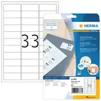 ETIKET HERMA 8837 63.5X25.4MM MAT WIT