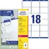 ETIKET AVERY L7161-100 63.5X46.6MM WIT