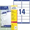 ETIKET AVERY L7163 99.1X38.1MM WIT