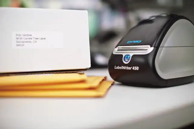 ETIKET DYMO LABELWRITER ADRESSERING