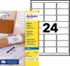 ETIKET AVERY J8159-100 63.5X33.9MM WIT