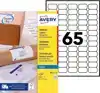 ETIKET AVERY J8651-100 38.1X21.2MM WIT