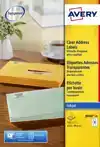 ETIKET AVERY J8560-25 63.5X38.1MM TR