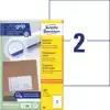 ETIKET AZ 3655 210X148MM A5 WIT