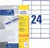 ETIKET AZ 3490 70X36MM WIT 600STUKS
