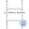 ETIKET HERMA 8166 111.7X48.4MM 1-BAANS