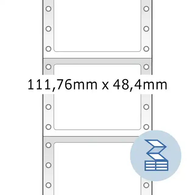 ETIKET HERMA 8166 111.7X48.4MM 1-BAANS
