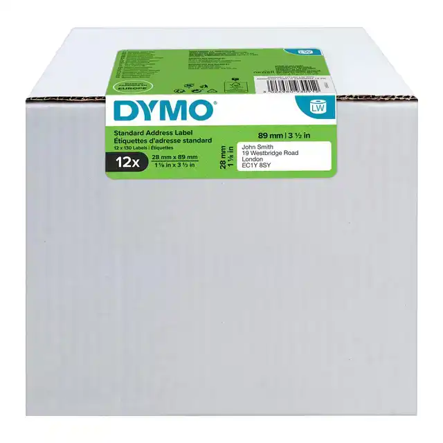 ETIKET DYMO LABELWRITER ADRESSERING