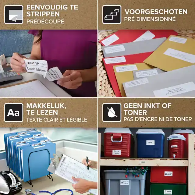 ETIKET DYMO LABELWRITER ADRESSERING