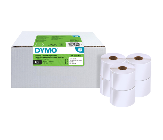 ETIKET DYMO LABELWRITER NAAMKAART
