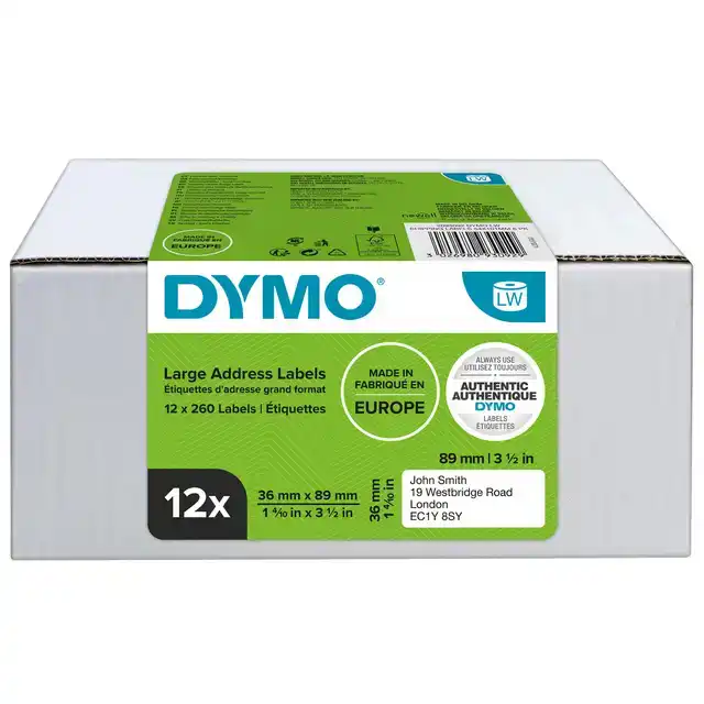 ETIKET DYMO LABELWRITER ADRESSERING
