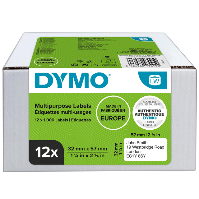 ETIKET DYMO LABELWRITER MULTIF 32X57