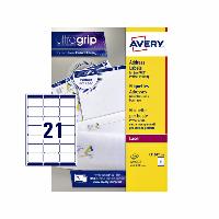ETIKET AVERY L7160-250 63.5X38.1MM WIT