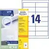ETIKET AZ 3678 97X37MM WIT 1400STUKS