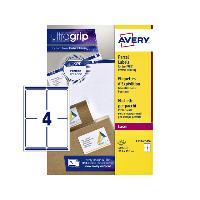 ETIKET AVERY L7169-250 99.1X139MM WIT