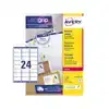 ETIKET AVERY L7159-40 63.5X33.9MM WIT