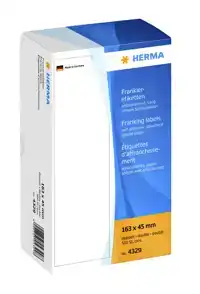 FRANKEERETIKET HERMA 4322 ENKEL