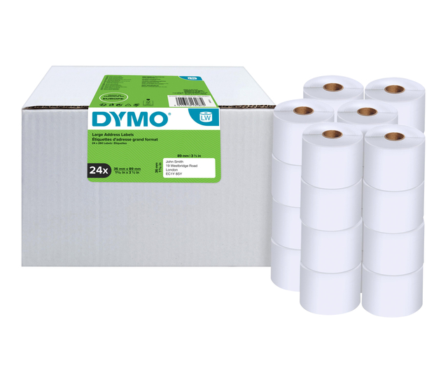 ETIKET DYMO LABELWRITER ADRESSERING