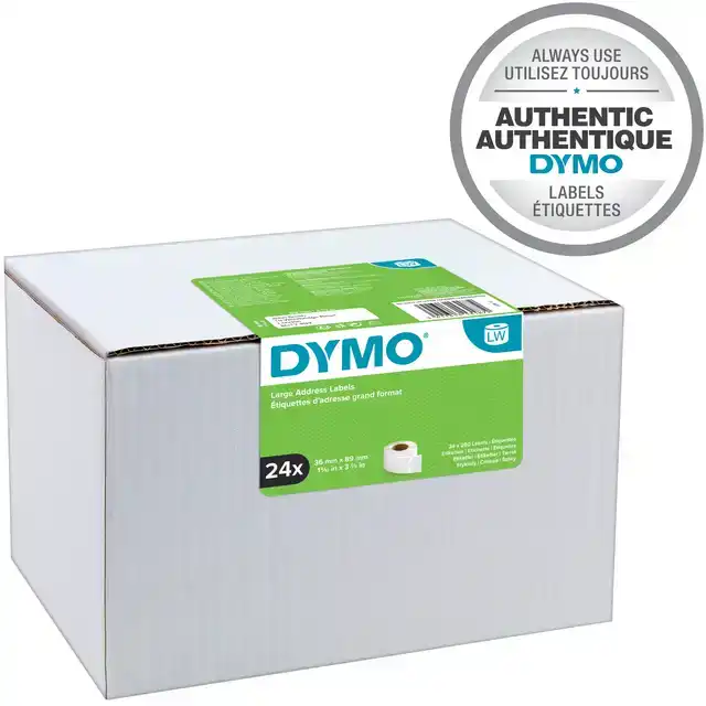 ETIKET DYMO LABELWRITER ADRESSERING