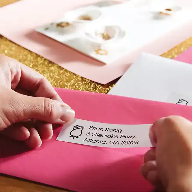 ETIKET DYMO LABELWRITER ADRESSERING